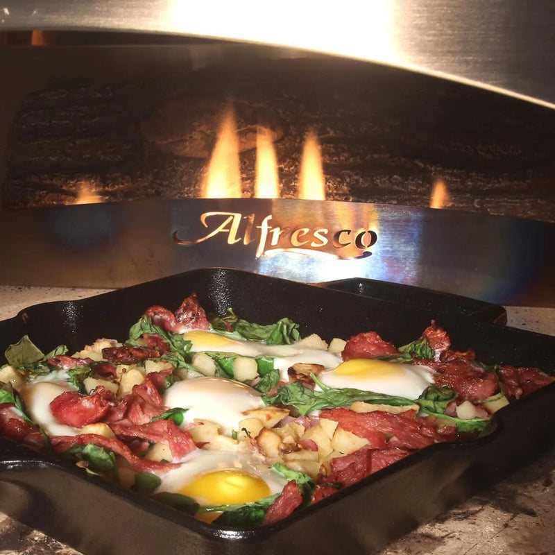 Alfresco 30-Inch Built-In Outdoor Gas Pizza Oven - Patioscape Outdoors