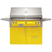 Alfresco Deluxe 42-Inch Stainless Steel Freestanding Gas Grill w/ Rotisserie - Patioscape Outdoors
