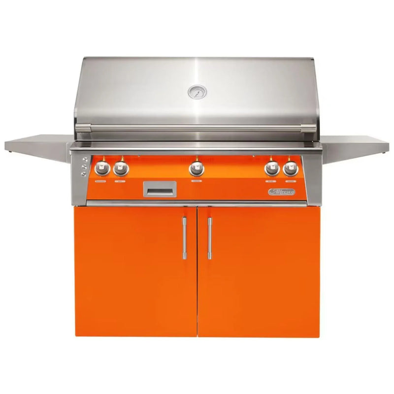 Alfresco 42-Inch Stainless Steel Freestanding Gas Grill w/ Rotisserie - Patioscape Outdoors