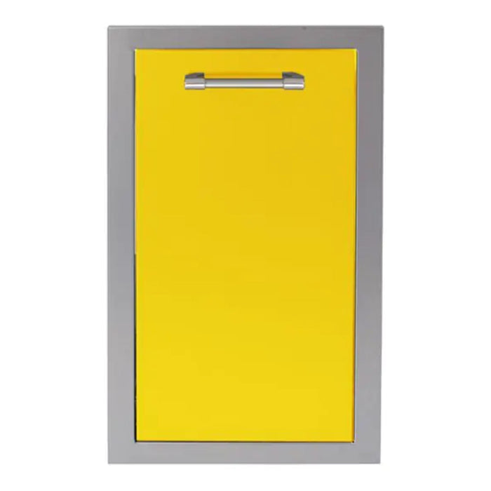 Alfresco 15-Inch Stainless Steel Soft-Close Roll-Out Trash Center