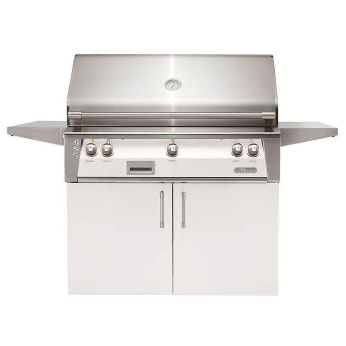 Alfresco 42-Inch Stainless Steel Freestanding Gas Grill w/ Rotisserie