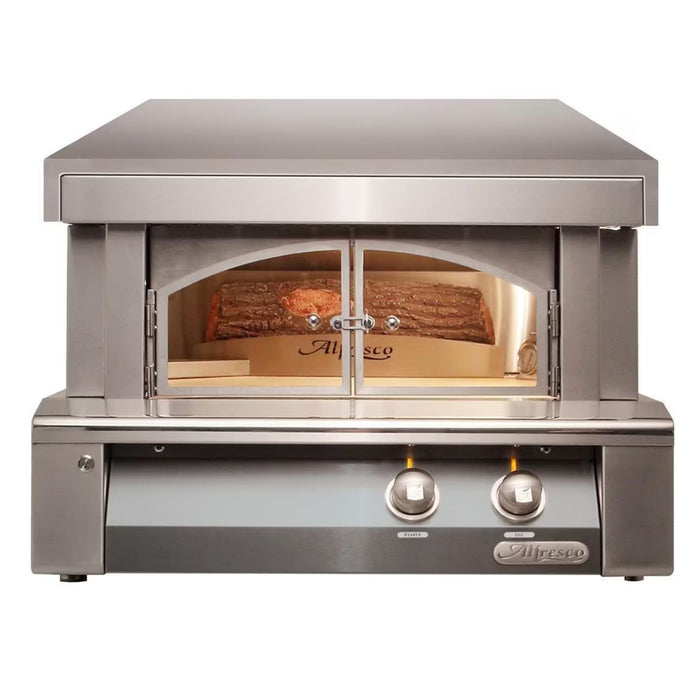 Alfresco 30-Inch Countertop Outdoor Gas Pizza Oven