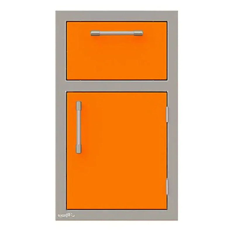 Alfresco 17-Inch Stainless Steel Right-Hinged Door & Paper Towel Holder Combo - Patioscape Outdoors