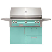 Alfresco Deluxe 42-Inch Stainless Steel Freestanding Gas Grill w/ Rotisserie - Patioscape Outdoors