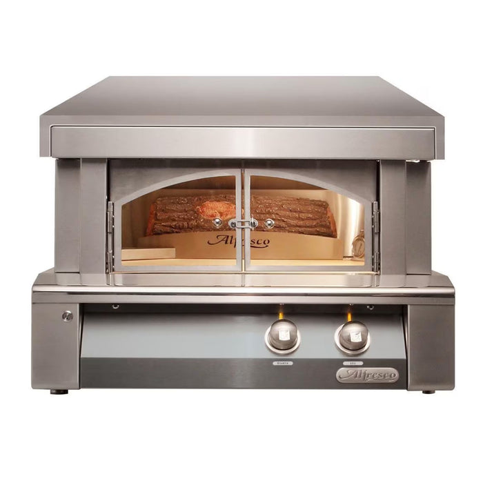 Alfresco 30-Inch Built-In Outdoor Gas Pizza Oven