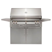 Alfresco 42" Freestanding Stainless Steel Gas Grill with Sear Zone, Rotisserie & Smoker System - Patioscape Outdoors
