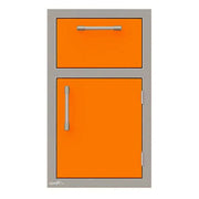 Alfresco 17-Inch Stainless Steel Right-Hinged Soft-Close Door & Drawer Combo - Patioscape Outdoors