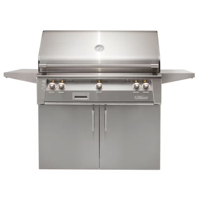 Alfresco 42-Inch Stainless Steel Freestanding Gas Grill w/ Rotisserie