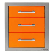 Alfresco 17-Inch Stainless Steel Soft-Close Triple Drawer - Patioscape Outdoors