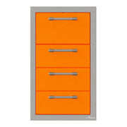 Alfresco 17-Inch Stainless Steel Triple Drawer & Paper Towel Holder Combo - Patioscape Outdoors