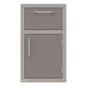 Alfresco 17-Inch Stainless Steel Right-Hinged Soft-Close Door & Drawer Combo - Patioscape Outdoors