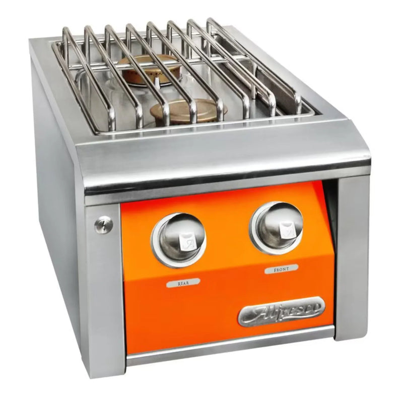Alfresco Built-In Gas Double Side Burner - Patioscape Outdoors