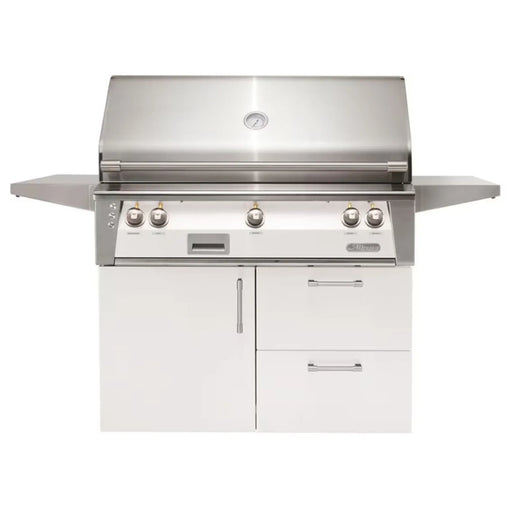 Alfresco Deluxe 42-Inch Stainless Steel Freestanding Gas Grill w/ Rotisserie & Sear Zone - Patioscape Outdoors