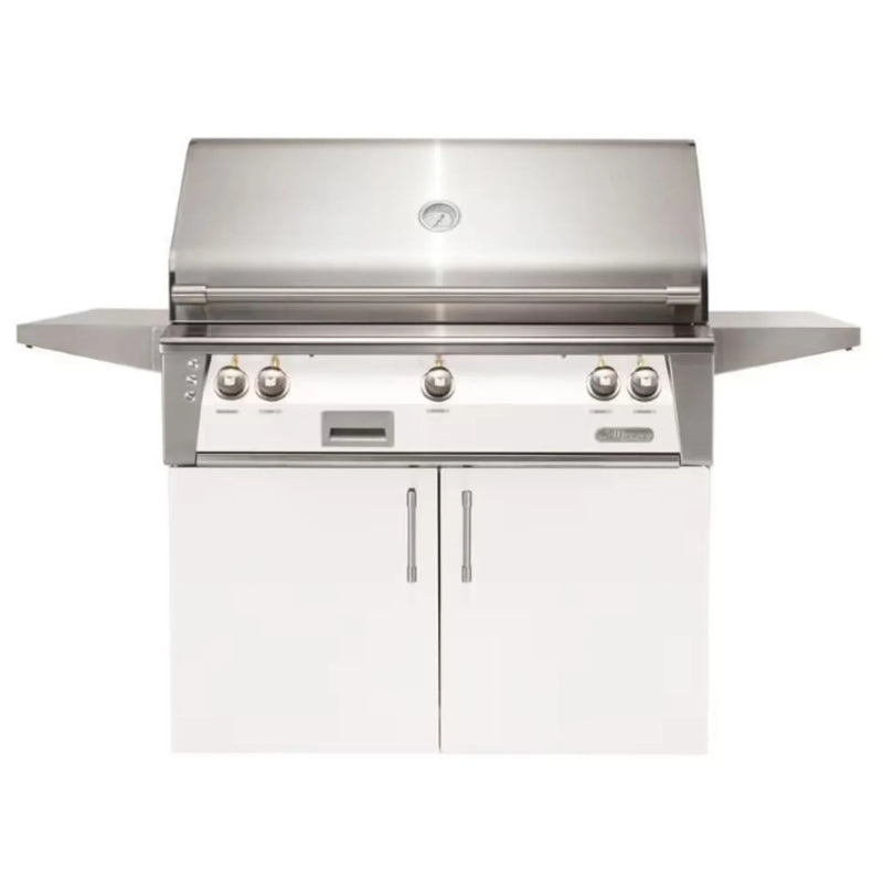 Alfresco 42-Inch Stainless Steel Freestanding Gas Grill w/ Rotisserie - Patioscape Outdoors