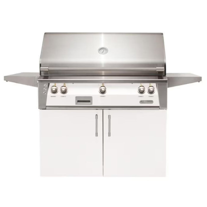 Alfresco 42-Inch Stainless Steel Freestanding Gas Grill w/ Rotisserie