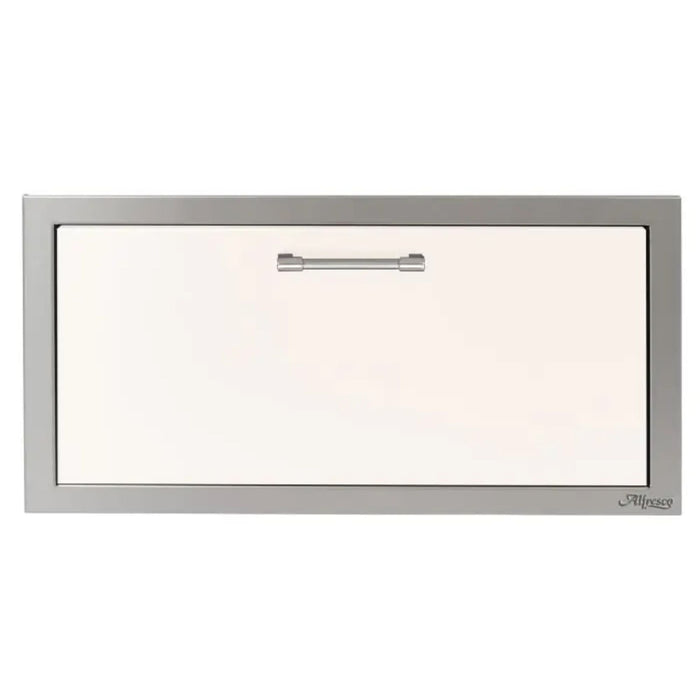 Alfresco 30-Inch VersaPower Stainless Steel Soft-Close Single Drawer