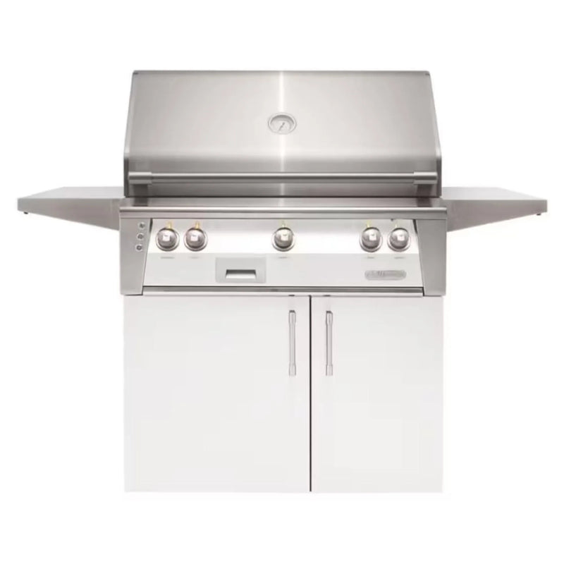Alfresco 36-Inch Stainless Steel Freestanding Gas Grill w/ Rotisserie - Patioscape Outdoors