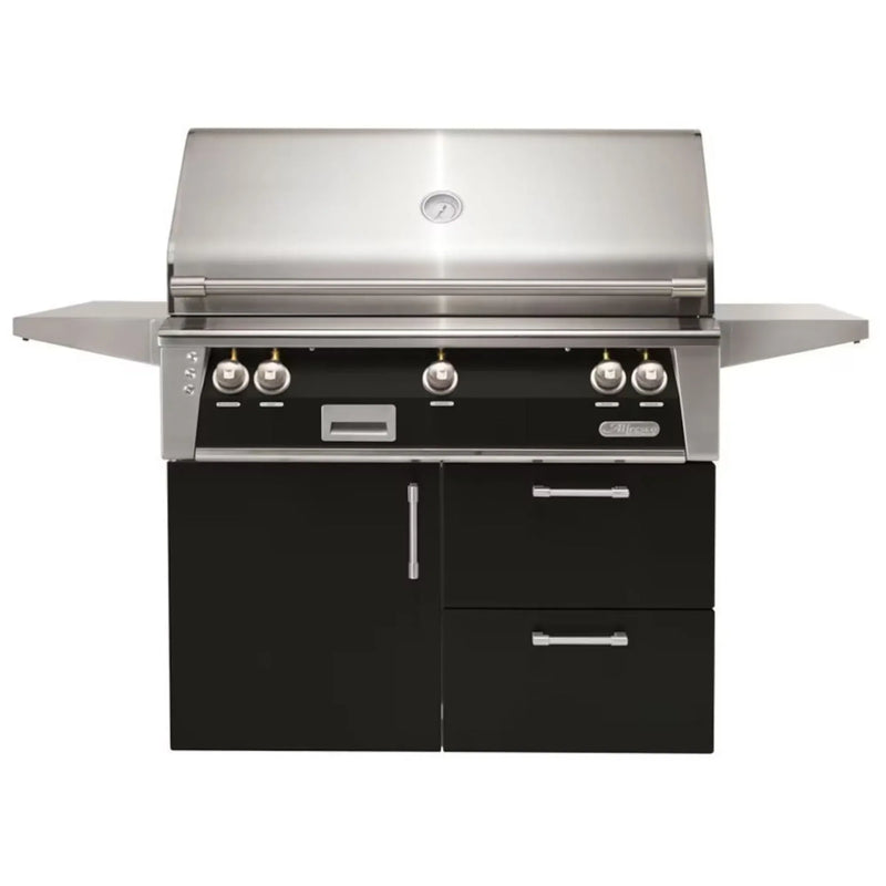 Alfresco Deluxe 42-Inch Stainless Steel Freestanding Gas Grill w/ Rotisserie & Sear Zone - Patioscape Outdoors