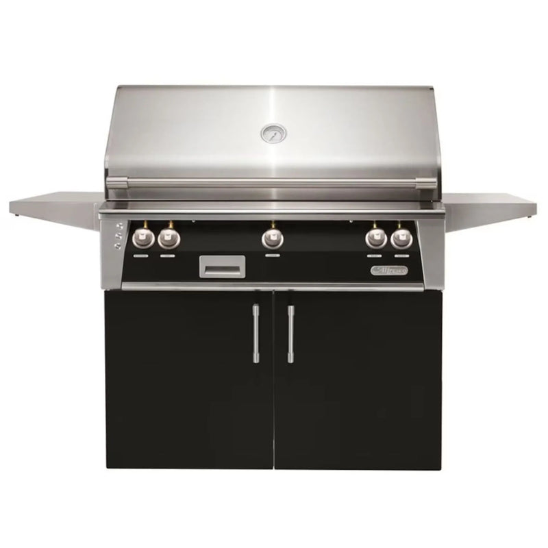 Alfresco 42" Freestanding Stainless Steel Gas Grill with Sear Zone, Rotisserie & Smoker System - Patioscape Outdoors