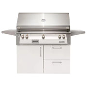 Alfresco Deluxe 42-Inch Stainless Steel Freestanding Gas Grill w/ Rotisserie - Patioscape Outdoors