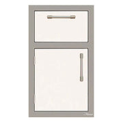 Alfresco 17-Inch Stainless Steel Left-Hinged Soft-Close Door & Drawer Combo - Patioscape Outdoors