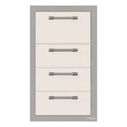Alfresco 17-Inch Stainless Steel Triple Drawer & Paper Towel Holder Combo - Patioscape Outdoors