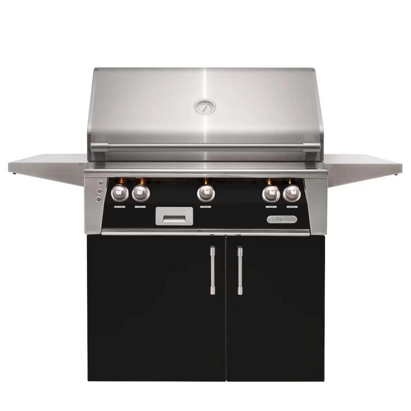 Alfresco 36-Inch Stainless Steel Freestanding Gas Grill w/ Rotisserie & Sear Zone - Patioscape Outdoors