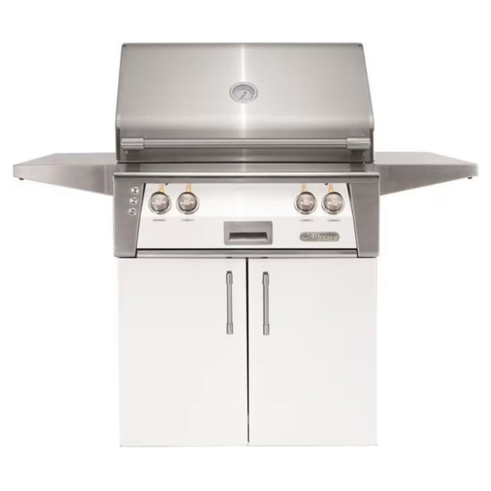 Alfresco 30-Inch Stainless Steel Freestanding Gas Grill w/ Rotisserie & Sear Zone