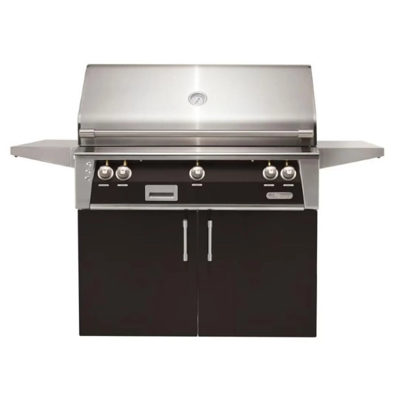 Alfresco 42" Freestanding Stainless Steel Gas Grill with Sear Zone, Rotisserie & Smoker System - Patioscape Outdoors