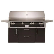 Alfresco ALXE 56-Inch Stainless Steel Freestanding Gas Grill w/ Sear Zone And Rotisserie - Patioscape Outdoors