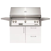 Alfresco Deluxe 42-Inch Stainless Steel Freestanding Gas Grill w/ Rotisserie - Patioscape Outdoors