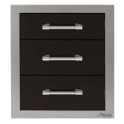 Alfresco 17-Inch Stainless Steel Soft-Close Triple Drawer - Patioscape Outdoors