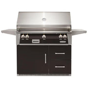 Alfresco 42-Inch Stainless Steel Freestanding Gas Grill w/ Rotisserie & Refrigerated Cart - Patioscape Outdoors