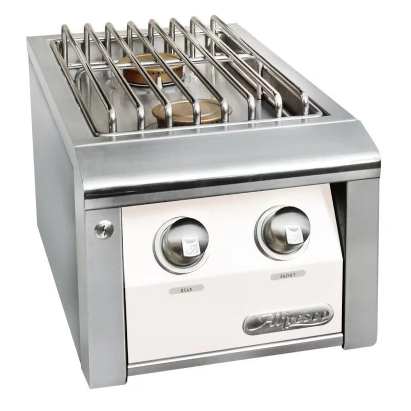 Alfresco Built-In Gas Double Side Burner - Patioscape Outdoors