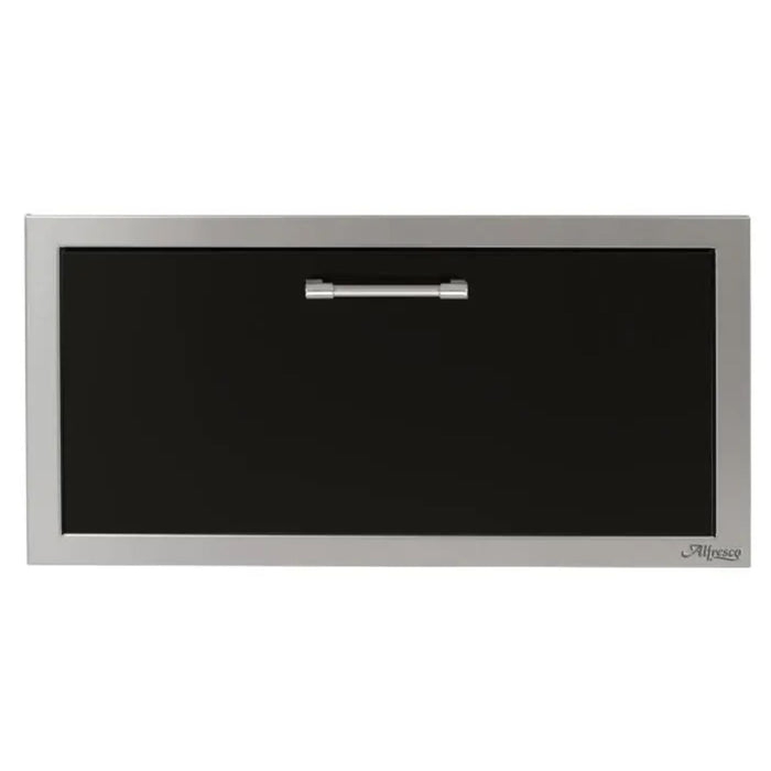 Alfresco 30-Inch VersaPower Stainless Steel Soft-Close Single Drawer