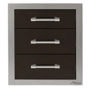 Alfresco 17-Inch Stainless Steel Soft-Close Triple Drawer - Patioscape Outdoors
