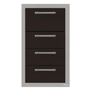 Alfresco 17-Inch Stainless Steel Triple Drawer & Paper Towel Holder Combo - Patioscape Outdoors