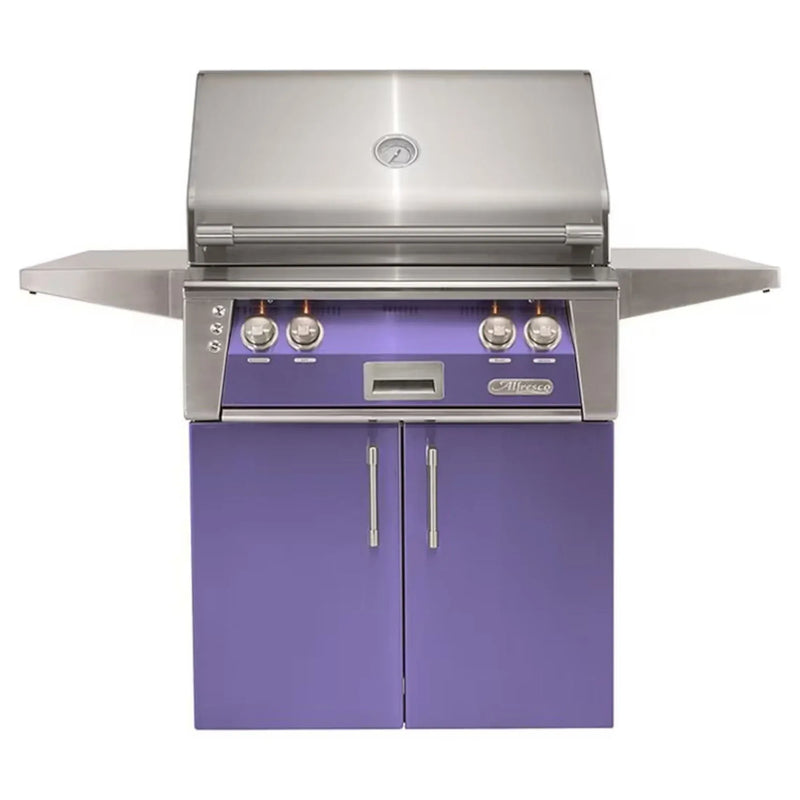Alfresco 30-Inch Stainless Steel Freestanding Gas Grill w/ Rotisserie & Sear Zone - Patioscape Outdoors
