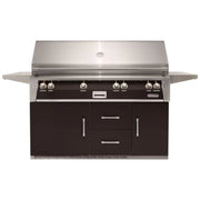 Alfresco 56-Inch Stainless Steel Freestanding Gas Grill w/ Refrigerated Cart, Rotisserie & Sear Zone - Patioscape Outdoors
