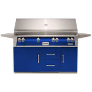Alfresco 56-Inch Stainless Steel Freestanding Gas Grill w/ Refrigerated Cart, Rotisserie & Sear Zone - Patioscape Outdoors
