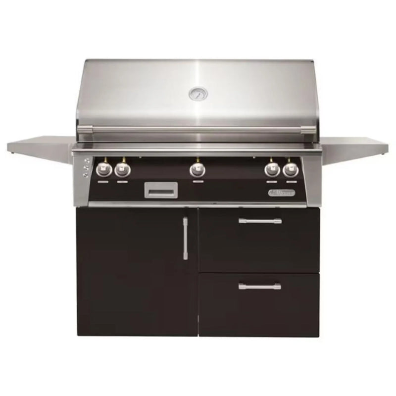 Alfresco Deluxe 42-Inch Stainless Steel Freestanding Gas Grill w/ Rotisserie - Patioscape Outdoors