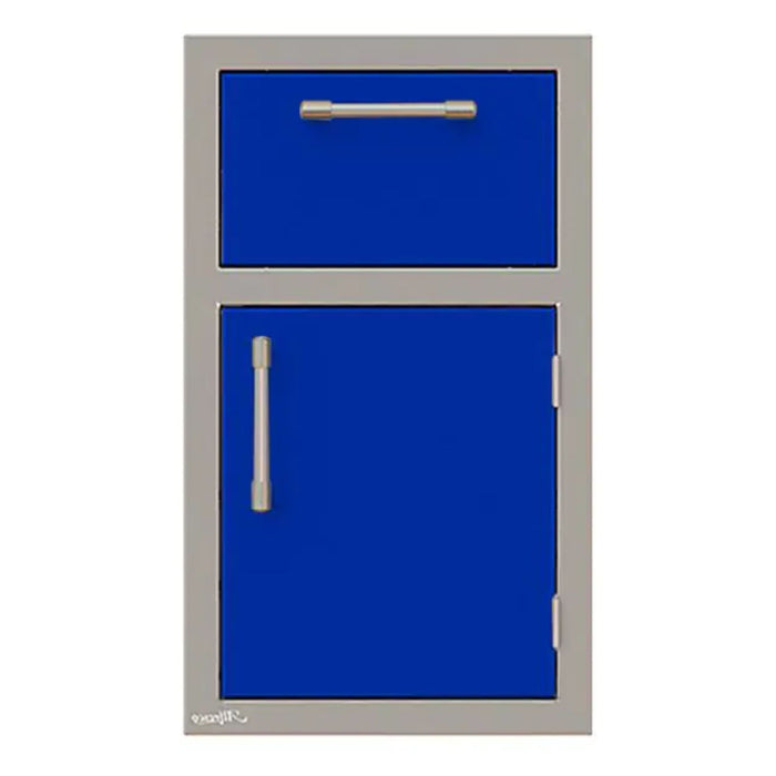 Alfresco 17-Inch Stainless Steel Right-Hinged Door & Paper Towel Holder Combo