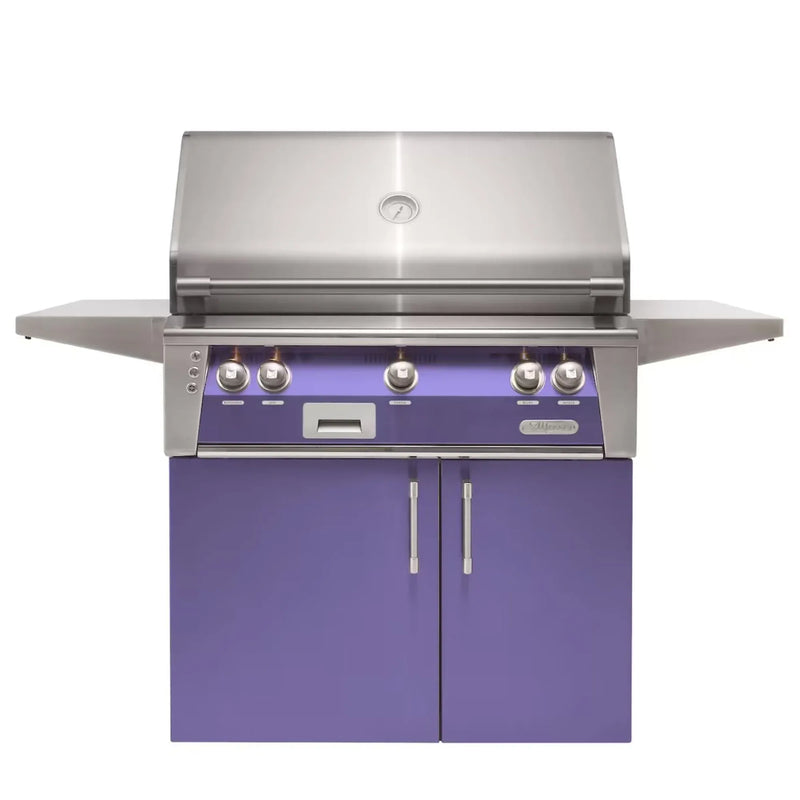 Alfresco 36-Inch Stainless Steel Freestanding Gas Grill w/ Rotisserie - Patioscape Outdoors