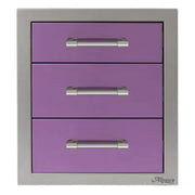 Alfresco 17-Inch Stainless Steel Soft-Close Triple Drawer - Patioscape Outdoors
