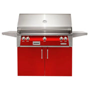 Alfresco 42" Freestanding Stainless Steel Gas Grill with Sear Zone, Rotisserie & Smoker System - Patioscape Outdoors