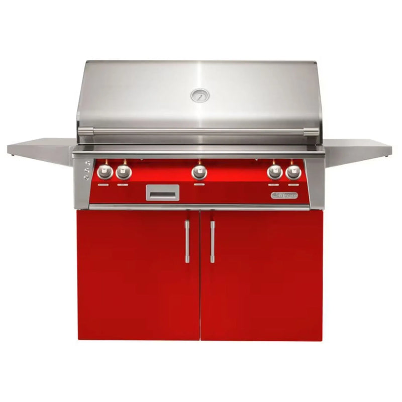 Alfresco 42-Inch Stainless Steel Freestanding Gas Grill w/ Rotisserie - Patioscape Outdoors