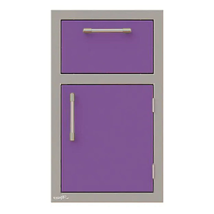 Alfresco 17-Inch Stainless Steel Right-Hinged Door & Paper Towel Holder Combo