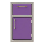 Alfresco 17-Inch Stainless Steel Right-Hinged Soft-Close Door & Drawer Combo - Patioscape Outdoors