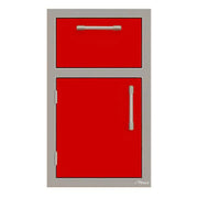 Alfresco 17-Inch Stainless Steel Left-Hinged Door & Paper Towel Holder Combo - Patioscape Outdoors