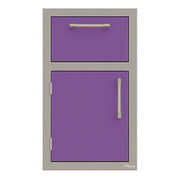 Alfresco 17-Inch Stainless Steel Left-Hinged Soft-Close Door & Drawer Combo - Patioscape Outdoors